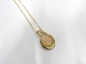 ローズクォーツ　ネックレス